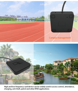 Langstrecken-Zweifrequenz-Lesegerät mit 125kHz und 13,56 MHz RFID-Kartenleser RFID-UHF-Desktop-Lesegerät - Product Image 4