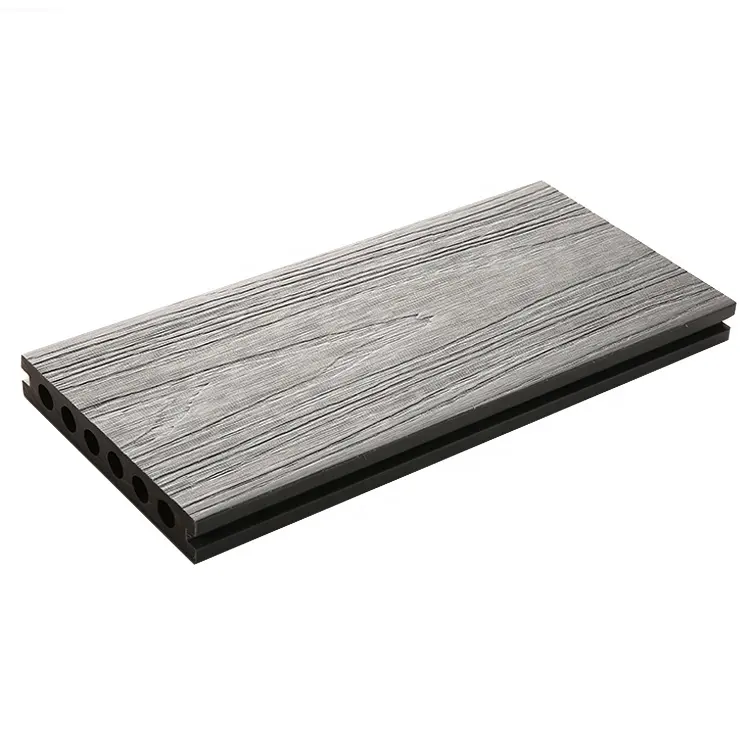 China wpc Hersteller terrasse slip beständig Anti-uv kunststoff holz plank Bodenbelag/Decking/Panel
