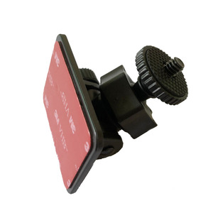 Move Back and Forth Rotation 360 Swivel Camera <strong>Mount</strong> Car Bracket with Tape vhb Sticky Base for Dvr Camera