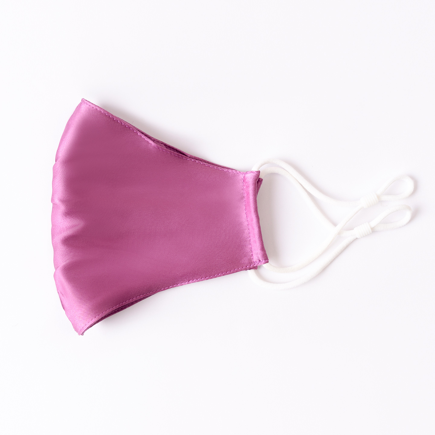 grape purple Pure silk face mask