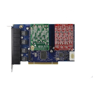 TDM800P 8 端口与 8FXS/FXO 星号卡的 Voip IP PBX Digium Openvox TCOM FreePBX 呼叫中心设备 voip 网关 - Product Image 2