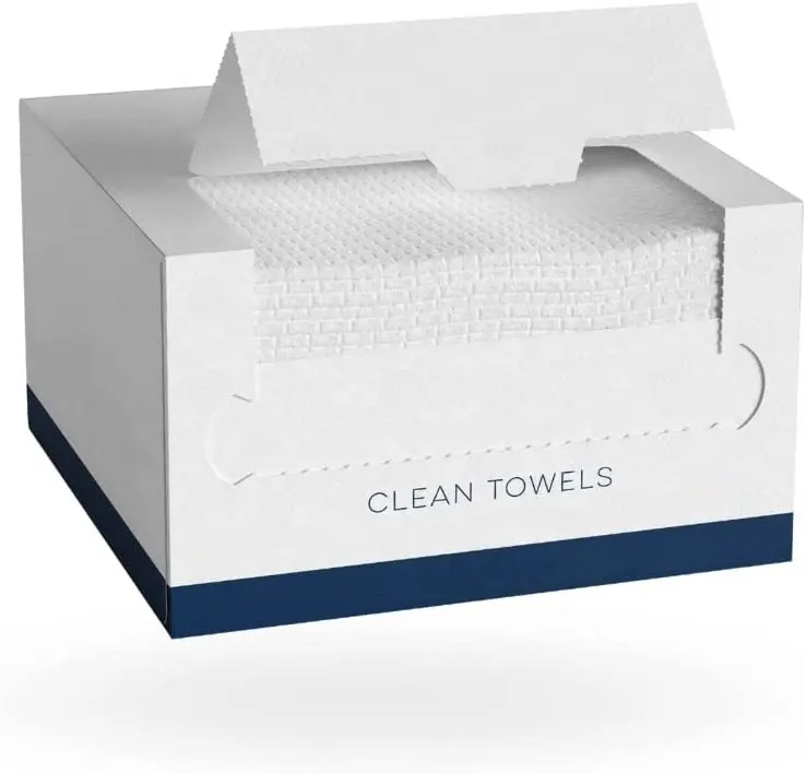 Lingettes sèches jetables pour le visage Chiffons de nettoyage du visage Serviettes de peau propres