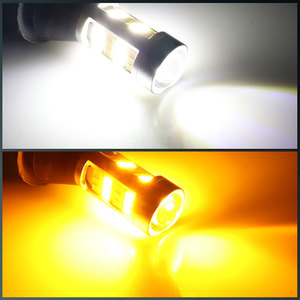 ללא שגיאות קנבוס כפול צבעים נורה לרכב DRL LED אור 42LED 1156 T20 LED 7440 BAU15S led Drl אור איתות - Product Image 4