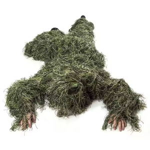 Bộ đồ ngụy trang chiến thuật Ghillie Suit săn bắn rừng 3D sa mạc rừng cây, trang phục ngụy trang bắn tỉa, quần áo ngoài trời, đồng phục, dụng cụ - Product Image 2