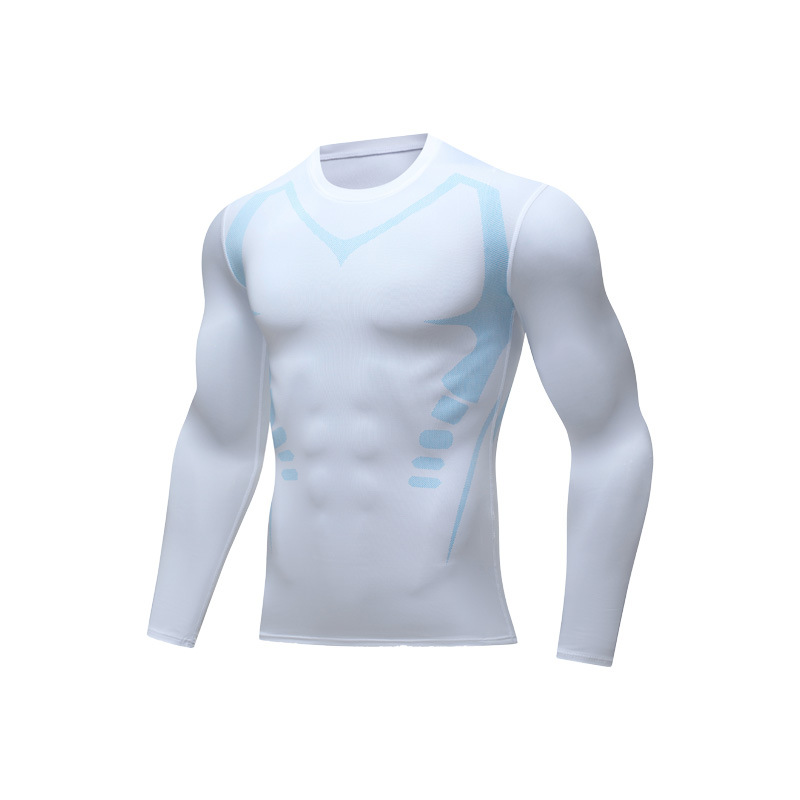 White Printing Blue