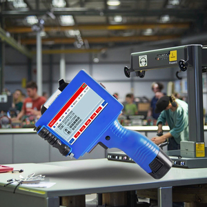 Di alta qualità portatile automatico stampante a getto d'inchiostro palmare macchina di codifica per codice a barre di plastica codice QR carta di codifica flessibile nuovo - Product Image 1