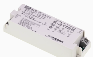 Mean Well XLC-60-24 LED AC - <strong>DC</strong> Driver, 60W, 24VDC <strong>Output</strong>, 100-305VAC <strong>Input</strong>, Constant Voltage, Suitable for LED Strip Lighting - Product Image 3