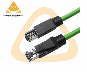 Kunden spezifisches hoch flexibles Netzwerk-Ethernet-Kabel Drag Chain Servo abgeschirmtes PN Industrial Cat 6-Gigabit-Netzwerkkabel