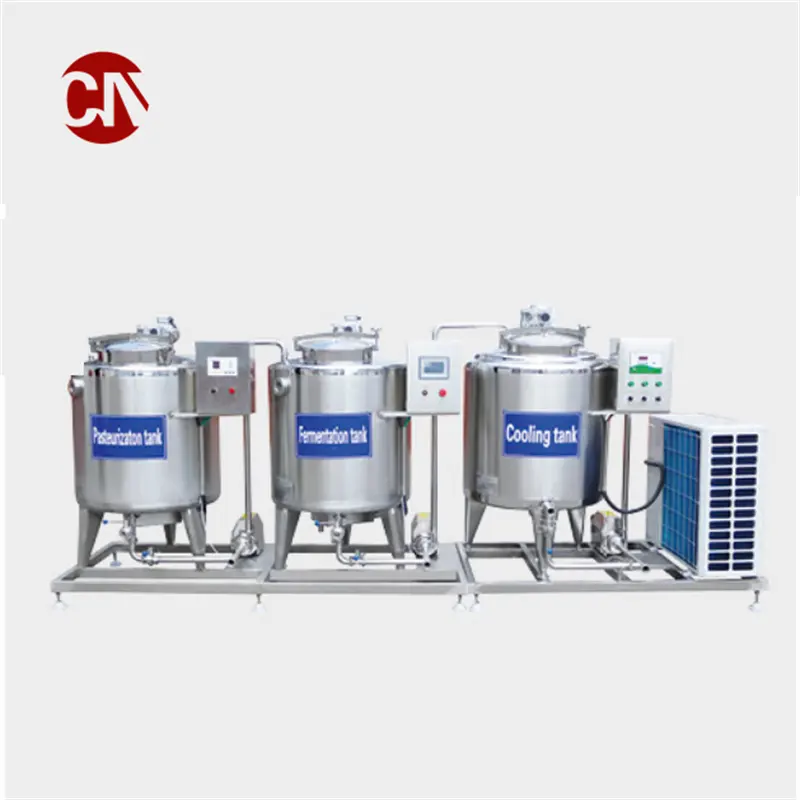 Produttori di linee di produzione di attrezzature per la lavorazione dei prodotti lattiero-caseari 300L Mini impianto di latte