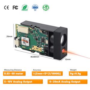 40m TTL Laser sensore di distanza 4-20ma uscita analogica Laser sensore Arduino OEM I2C modulo sensore Laser