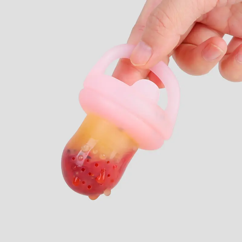 Clips factices pour l'alimentation des bébés sucette en silicone pour bébés mangeoire pour fruits