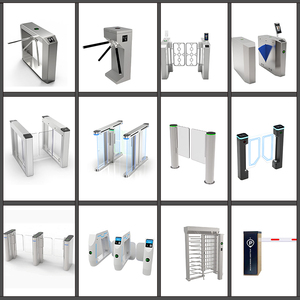 Esd Anti-statico pedone scorrevole barriera Rfid lettore di schede di controllo di accesso automatico completo di sicurezza cancello scorrevole del tornello - Product Image 6