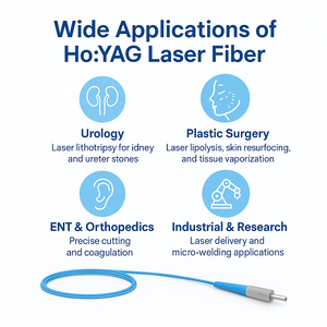 चिकित्सा होयाग लेजर फाइबर स्टोन हटाने 200 276 365 550 800 1000um कोर sa 905 कनेक्टर सर्सूफाइबर सर्सॉफ्ट 08 लेजर फाइबर ऑप्टिक - Product Image 3