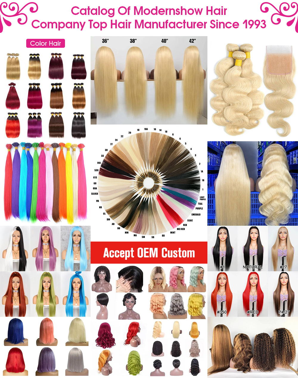 Perruque Couleur