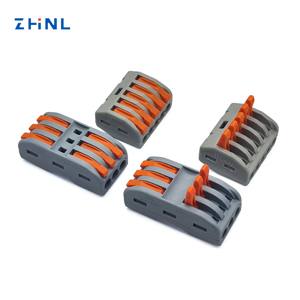 Push-in Terminal Block Fast Terminal PCT223 3 <strong>Input</strong> &amp;3 <strong>Output</strong> with 3 Test Hole Universal Compact Wire Cable <strong>Connectors</strong> - Product Image 3