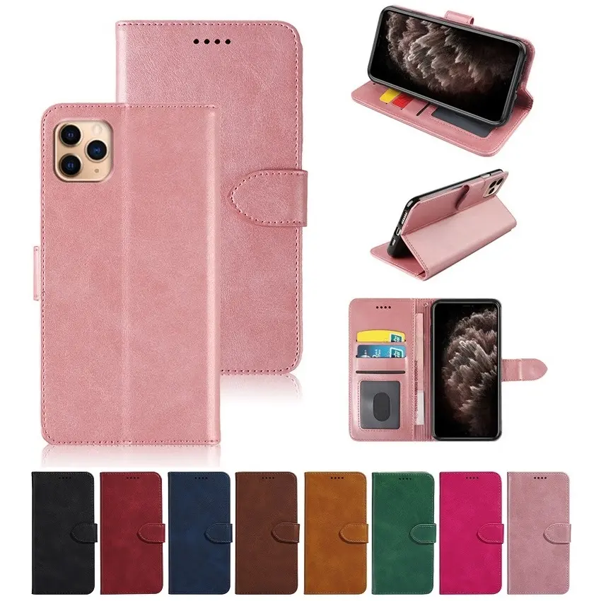 Luxury Wallet Leather Flip Magnetic Cases Kickstand Phone Cover Case For Nokia C02 C12 C22 C32