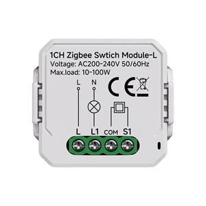YiHiOO 10A 1 Channel Smart Switch Module Tuya Smart Life App <strong>Zigbee</strong> Smart Relay Switch Module <strong>Zigbee</strong> Smart Switch <strong>Controller</strong> - Product Image 1
