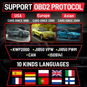 2024 Acclopeサポート多言語AT300OBD2診断ツールObdiiスキャナーOBDII/EOBD障害コードリーダー - Product Image 5