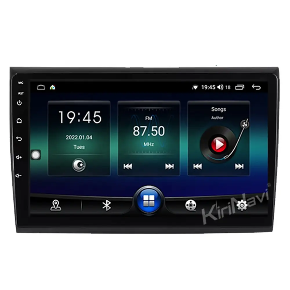 Kirinavi Android 11 lettore multimediale DVD per Auto per Fiat Bravo 2007-2012 navigazione automatica GPS Radio Video 4G DSP WIFI Stereo