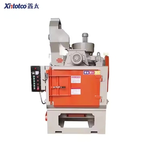 Döküm için Xintotoo yüksek verimli çok fonksiyonlu döner tabla kumlama makinesi - Product Image 1
