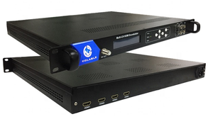 Digital TV Headend H.264 Video Encoding 8 Channel HD to <strong>DVB</strong>-<strong>T</strong> ISDB-<strong>T</strong> ATSC <strong>DVB</strong>-C <strong>Encoder</strong> <strong>Modulator</strong> COL5011H - Product Image 4