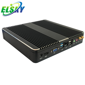 ELSKY QM9850 8th Core I5 I5-8250u procesador Quad Core 2LAN 6COM GPIO EDP DP LVDS 1HDMI VGA placa base con ventilador Intel - Product Image 6