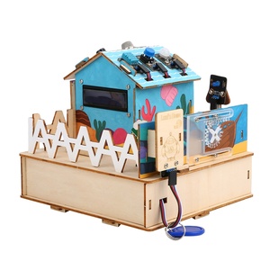 Smart Home STEM ESP32 DIY Elektronik-Kit Holz struktur Gebäude Holz Bildungs programmierung für Arduino für Bildungs zwecke - Product Image 1