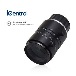 Best Selling 12 Mega Pixel 1/1.7 Inch <strong>C</strong> <strong>CS</strong> <strong>Mount</strong> Anti-shock Camera Lens Manual Iris for Machine Vision - Product Image 1