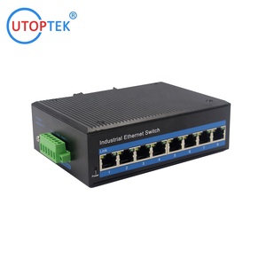 Hotsale 8 Ports industrieller nicht verwalteter Ethernet-Switch 8-Port-UTP-RJ45-Din-Rail-Netzwerk-Hub-Switch für CCTV-IP im Freien mit - Product Image 2