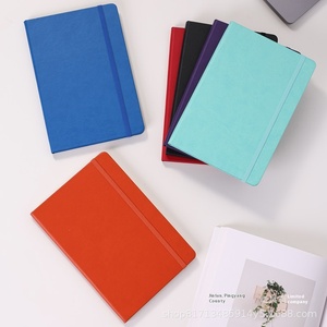 Custom e Stock all'ingrosso Pu copertina rigida Notebook Journal Planner impresso Logo ufficio cinturino elastico stampato diario taccuino - Product Image 2