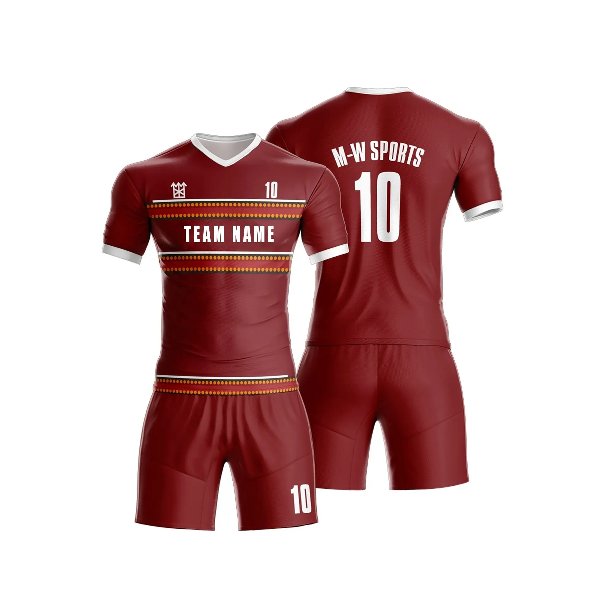 Kişiselleştirilmiş erkek futbol futbol üniformaları çocuklar Jersey yetişkin süblimasyon futbol formaları takım kıyafet antrenman kıyafeti spor forması