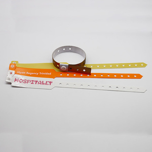 13.56MHz una volta utilizzare braccialetti di identificazione in vinile per uso ospedaliero RFID in PVC medicali usa e getta RFID - Product Image 4