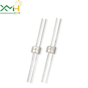 SMD LED แกนน้ำใสไดโอด LED 2 in 1 PLCC-4สีแดงและน้ำเงินสองสี - Product Image 3