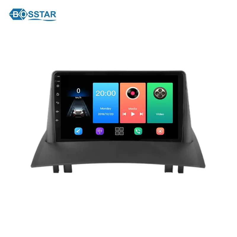 Android radyo araba Stereo Video GPS navigasyon RENAULT MEGANE 2 için FLUENCE araç DVD oynatıcı oyuncu