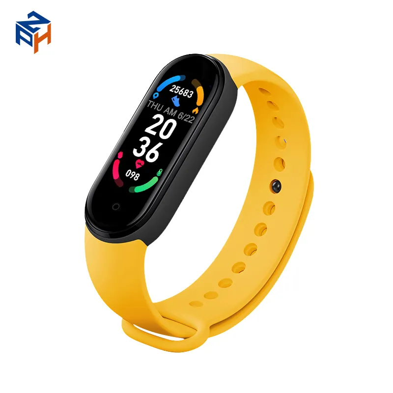 2022 neue m6 Smart Band Uhr Armband Armband Smart Watch Mi Band M6 Fitness Tracker für Telefon Serie 6 Smart Watch