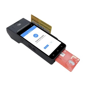 JUCCCExHOYOCODE Atm карта скиммер Android 12,0 Высококачественный Сканер штрих-кодов экран Pos терминал биометрический отпечаток пальца - Product Image 1