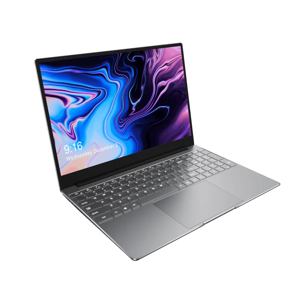 كمبيوتر ألعاب محمول 15.6 بوصة معالج إنتل i3 i5 i7 J4115 CPU RAM 8GB SSD 256GB 512GB سليم نوت بوك كمبيوتر محمول