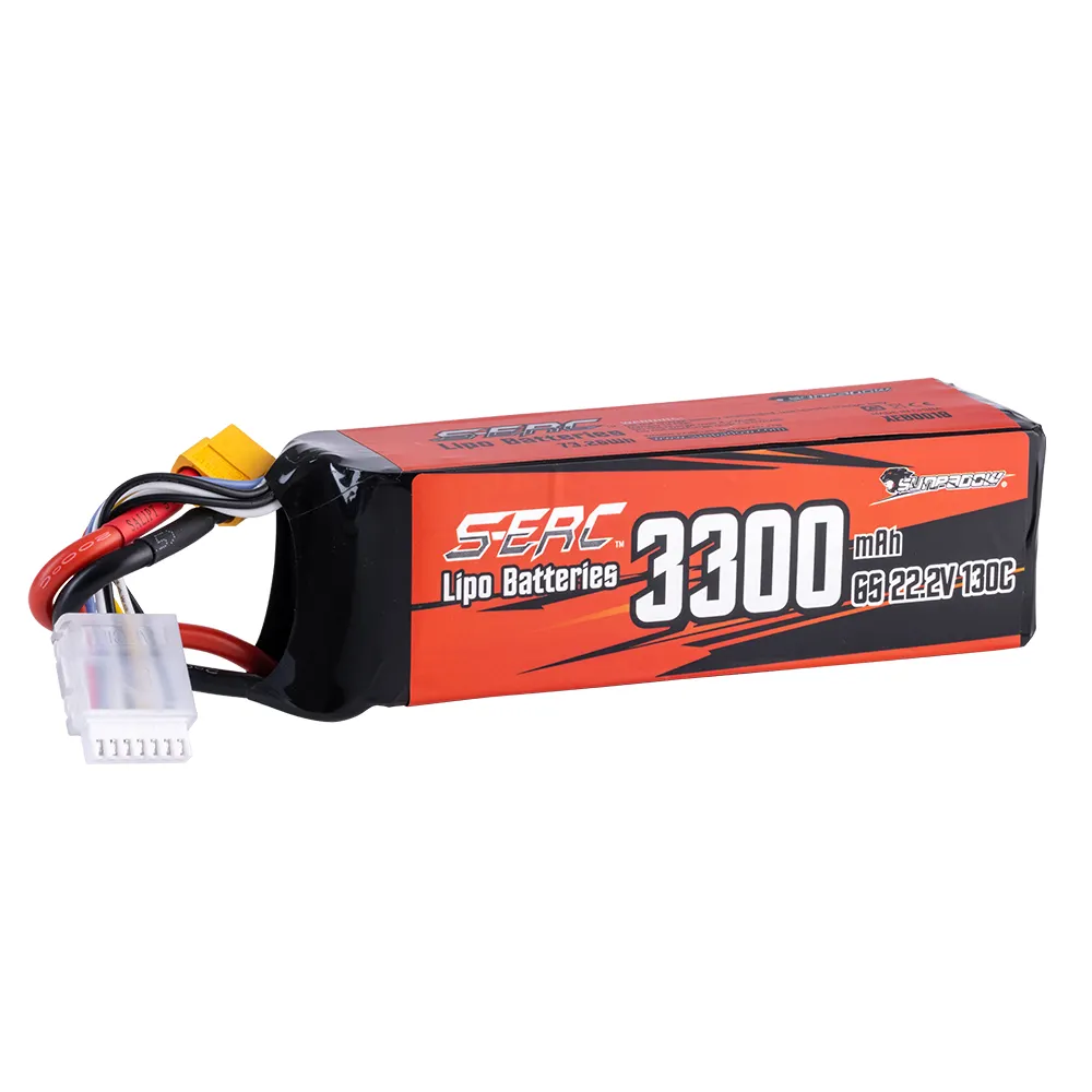 SUNPADOW 6S 22,2 V batería Lipo 3300mAh 130C paquete suave con conector XT60 para RC coche camión tanque barco carreras Hobby Drone batería