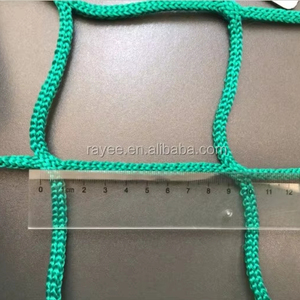 強く耐久性のある結び目のない鳥グリーンPE安全フェンスネットパレットラック安全ネット - Product Image 1
