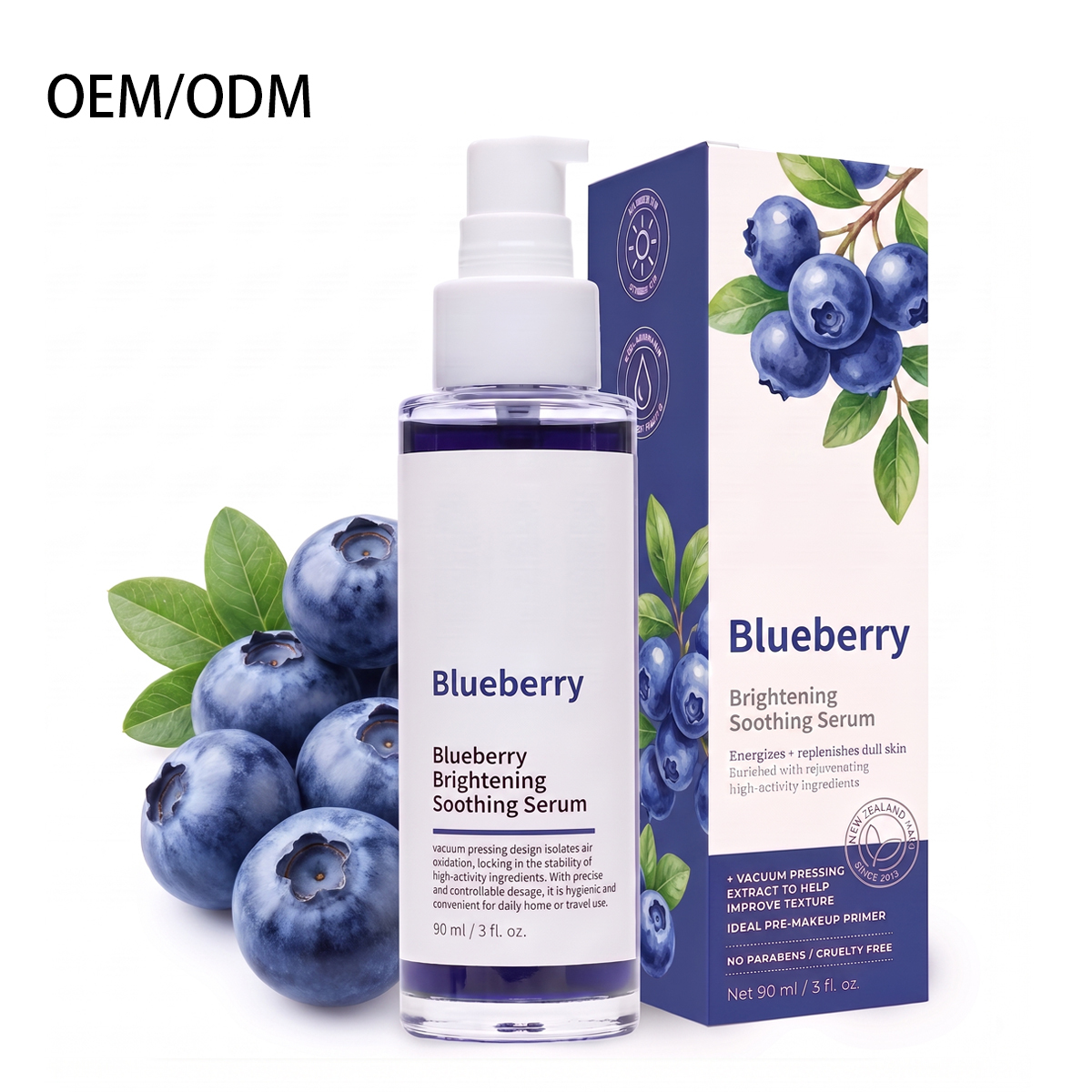 Blueberry Brightening & Soothing Essence Serum