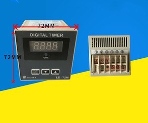 Original LD-72M Electronic Instrument Oven Digital <strong>Timer</strong> Time <strong>Controller</strong> 72*72MM - Product Image 2