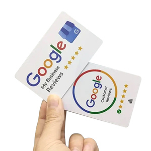 Impresión personalizada 13,56 MHz Nfc Chip Google Reviews Card Nfc Google play tarjeta de regalo con código QR - Product Image 3
