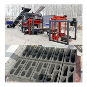 Simple <strong>Automated</strong> <strong>Line</strong> Hollow <strong>Block</strong> Making <strong>Machine</strong> for Concrete Low Price Squeeze Compression Vibration Brick Machinery - Product Image 3