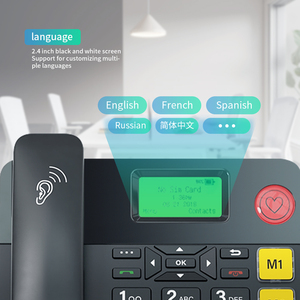 Sim Card Gsm Fixed Wireless Desktop Phone Sim Gsm Fixed Wireless Table Telephone Gsm Desk Phone - Product Image 1