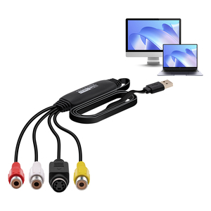 USB 2.0 Audio Video <strong>Capture</strong> <strong>Card</strong> Device Digital Converter <strong>Capture</strong> <strong>Card</strong> Adapter for Mac for PC for Windows for Android - Product Image 2