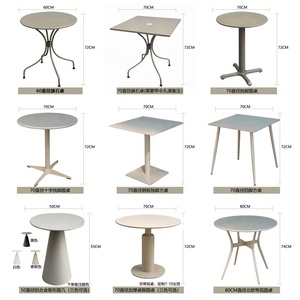 Marco de metal multifuncional al aire libre mesa de comedor conjunto con Banco y sillas de color personalizar patio jardín mesa de centro - Product Image 3
