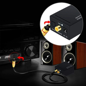 SY Digital to Analog <strong>Audio</strong> Converter with 3.5mm Jack SPDIF Digital <strong>Audio</strong> Bt 192 Coaxial Optical Fiber Digital to Analog <strong>Audio</strong> - Product Image 4