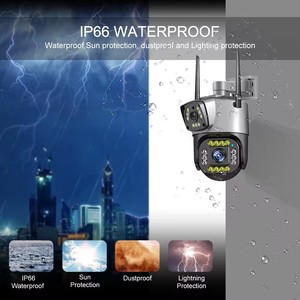 กล้องตรวจจับมนุษย์ V10 4G WiFi V380pro เครือข่ายกล้อง PTZ กันน้ำ - Product Image 6