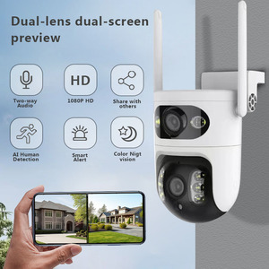 Noston Security 6MP Dual-Objektiv kamera HD Nachtsicht Auto Tracking Toner kennung Fernbedienung Telefon monitor Wasserdichte Kamera - Product Image 2
