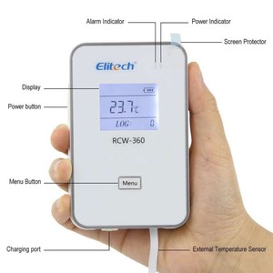 Elitech RCW-360 Real Time Temperature and Humidity <strong>Monitoring</strong> <strong>Data</strong> <strong>Logger</strong> With 4G&amp;WIFI <strong>Data</strong> Recorder - Product Image 2
